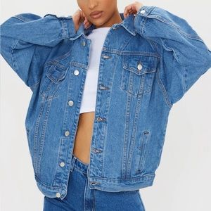 oversized denim jacket